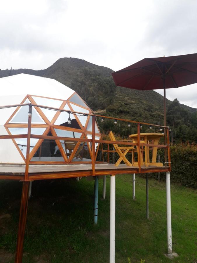 Glamping Ancestral Guatavita Ngoại thất bức ảnh